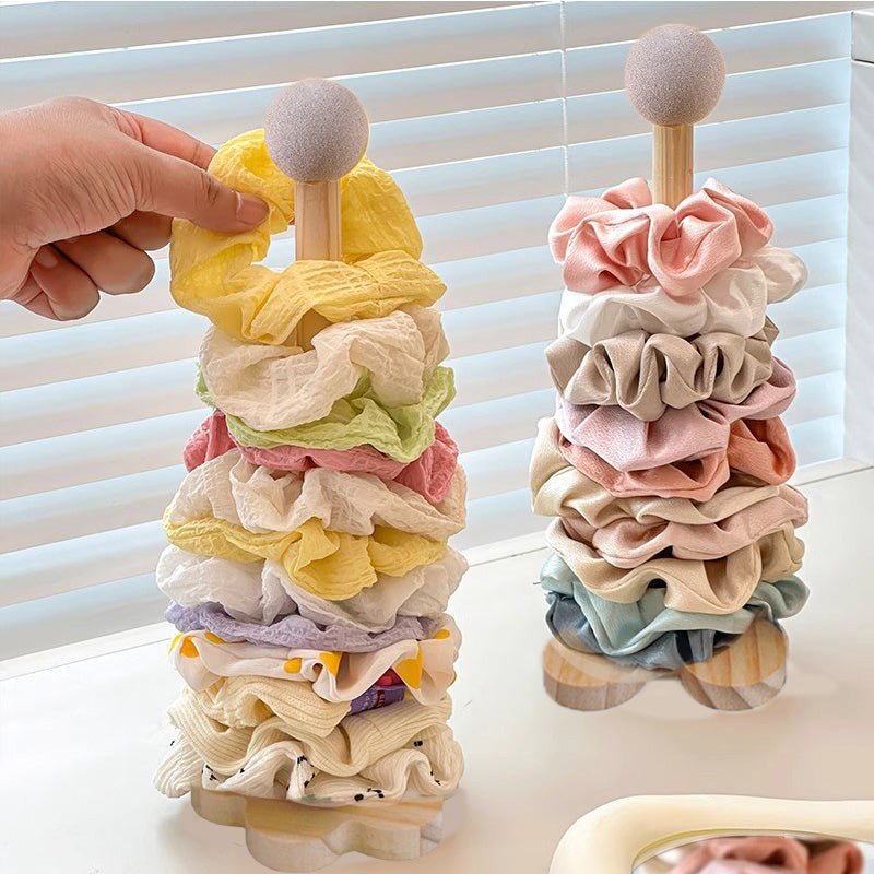 Rangement Chouchou cheveux a pate scrunchie