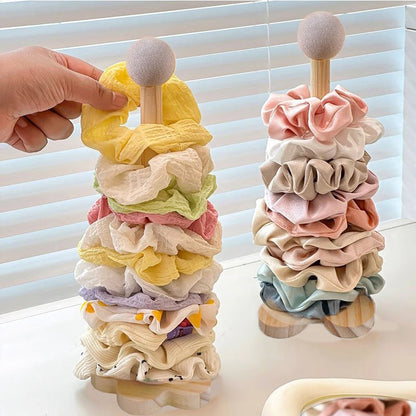 Rangement Chouchou cheveux a pate scrunchie