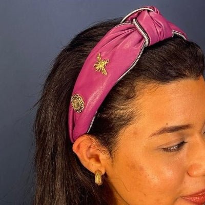 SERRE TETE | BEELOVEUR™ Couleur JoieCheveux ponpon