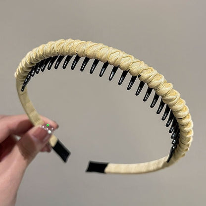 serre tete peigne Anti-derapant | pour fillette couleurs forte luxe