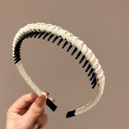 Serre Tete Peigne | pour Fillette Couleurs DoucesCheveux ponpon