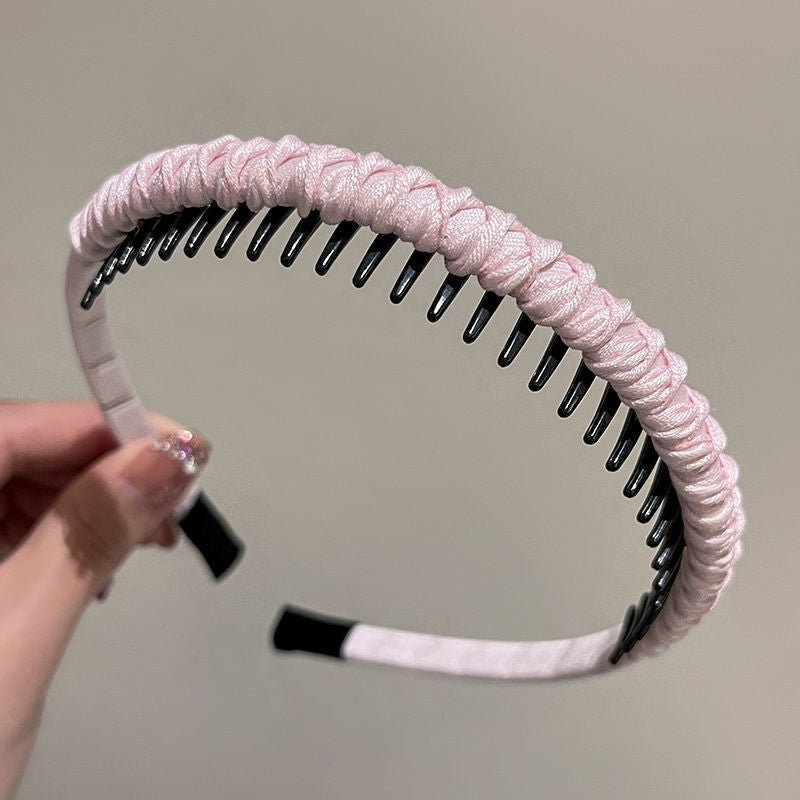Serre Tete Peigne | pour Fillette Couleurs DoucesCheveux ponpon