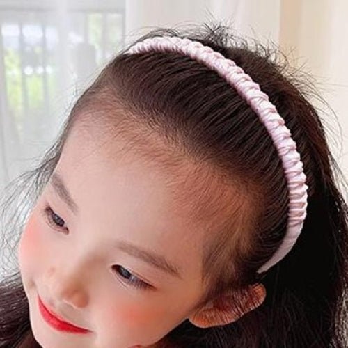 Serre Tete Peigne | pour Fillette Couleurs DoucesCheveux ponpon