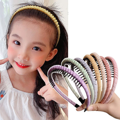 Serre Tete Peigne | pour Fillette Couleurs FortesCheveux ponpon