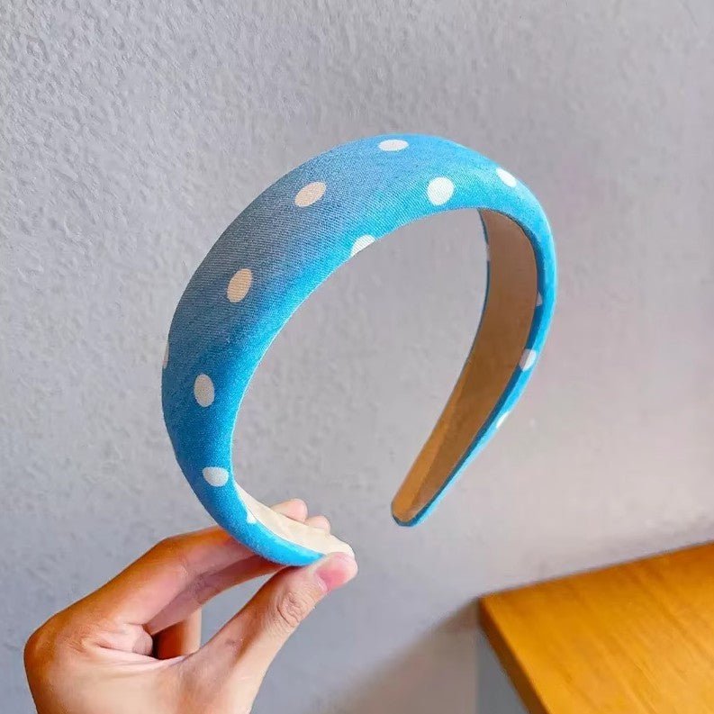 Serre tete pour fillette en jean