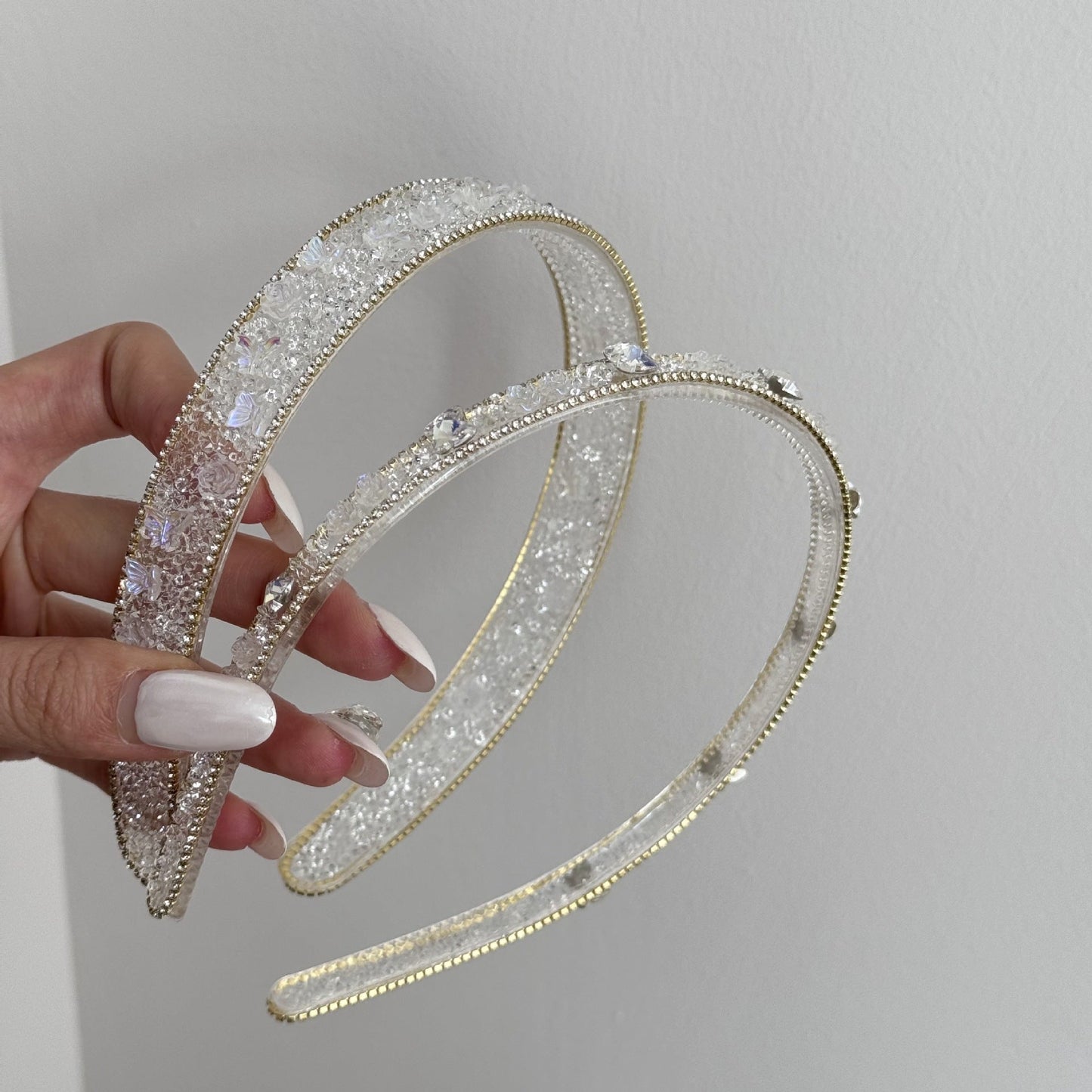 Serre Tete Transparent Chic luxe