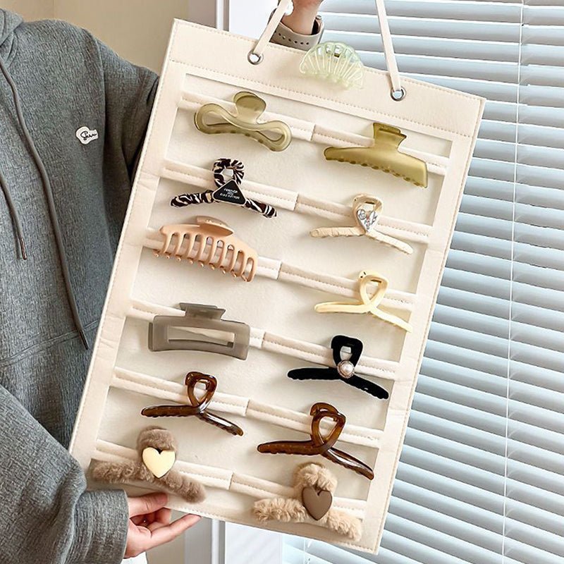 Support Barrette Cheveux | GirlyOrganizerCheveux ponpon